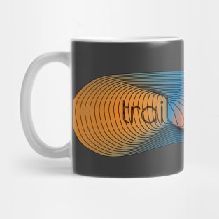 Trail Runner - Orange/Blue Mug